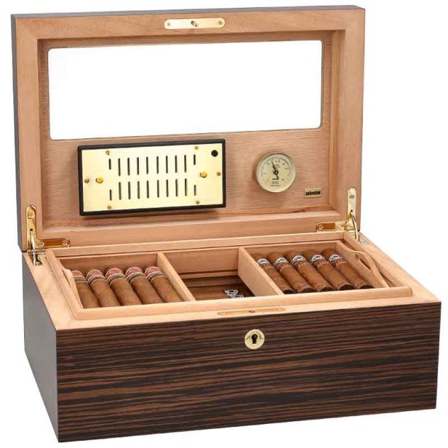 adorini vittoria deluxe desktop humidor kopen